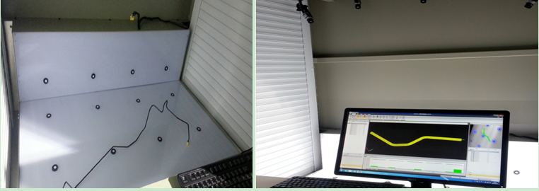 FIG. Tube Measuring Scene