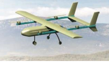 fixed wing unmanned aerial vehicle
