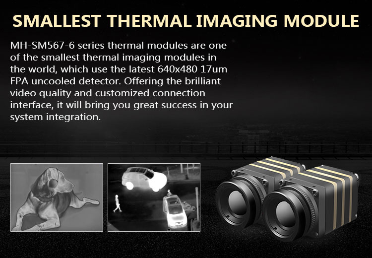 Infrared Cameras and Modules for Detailed, High-Resolution Images