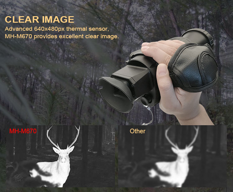 monocular thermal cameras