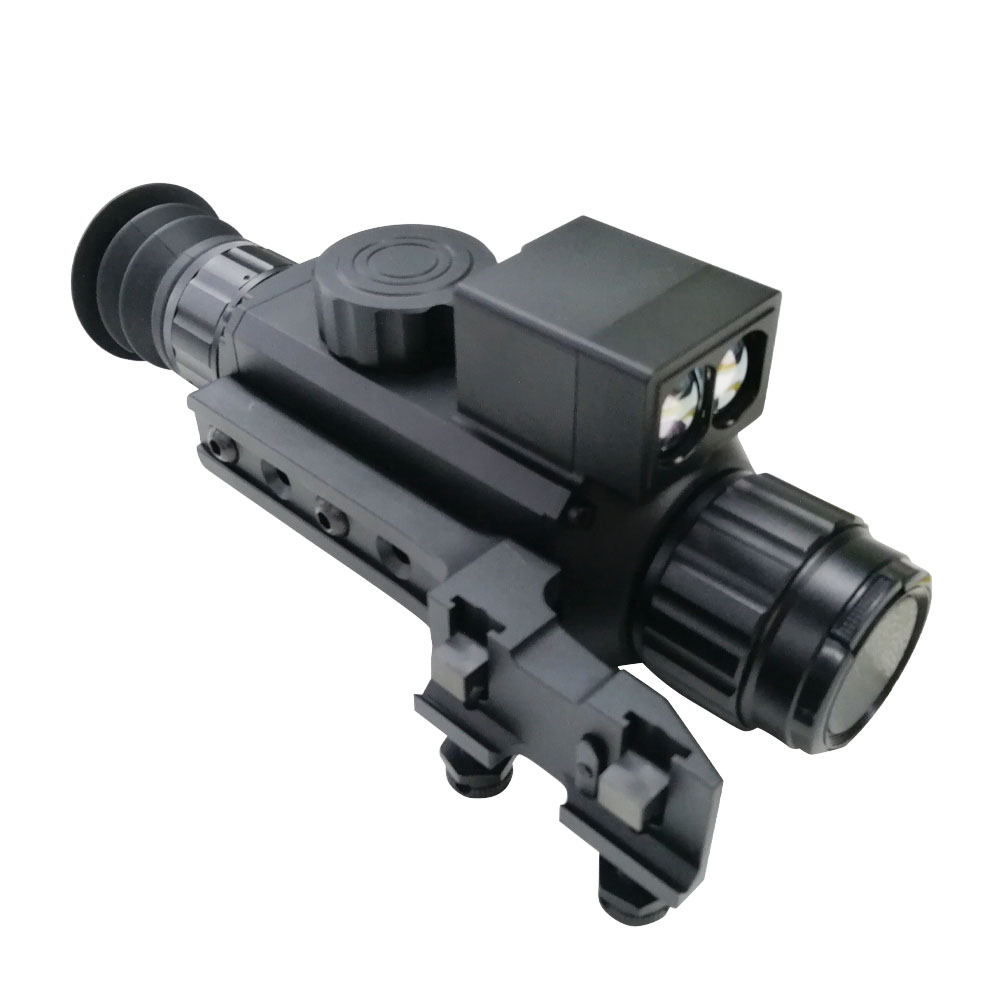 With LRF MH-RS Series Thermal Weapon Sight