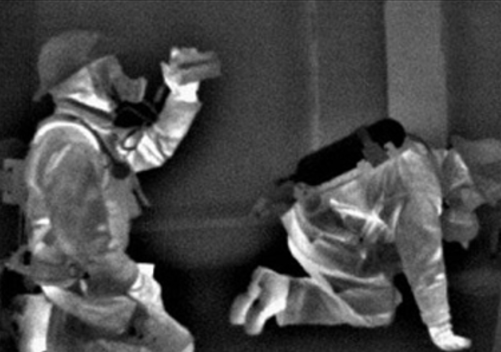 Infrared thermal imaging industrial security camera