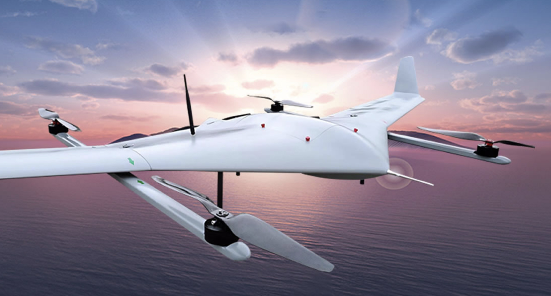 Hybrid VTOL unmanned aerial vehicle(UAV)