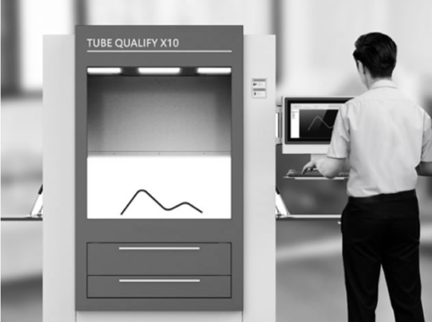 intelligent multiple bending tube parts 3D scanner high accuracy