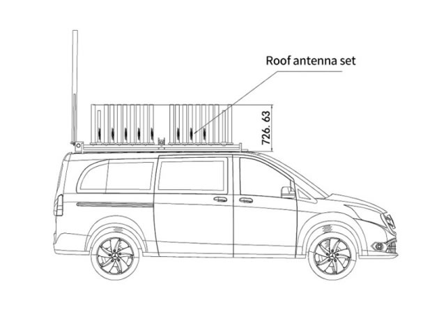 Multi-task application vehicle jam system