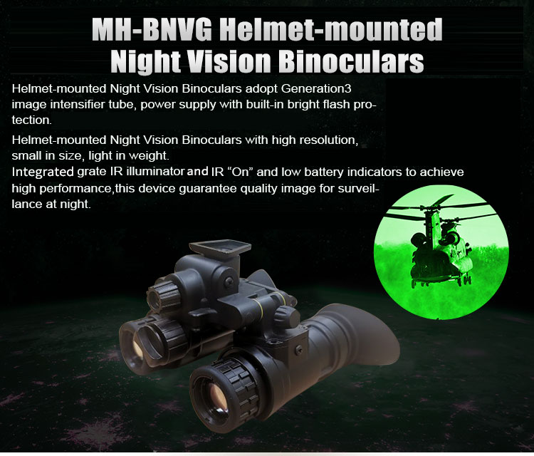 MH-HNVG helmet mounted night vision binoculars