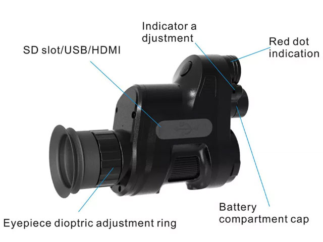 MH-DNV710 Hunting Night Vision Rifle Scope