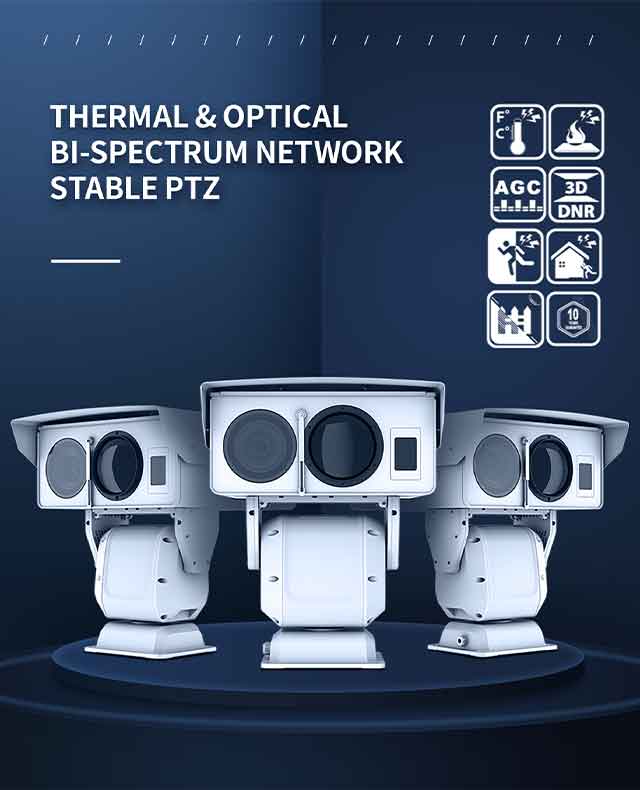 Thermal Optical BI-Spectrum Network Stable Ptz