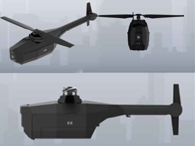  "Hummingbird" small unmanned reconnaissance aircraft, only 17 cm long