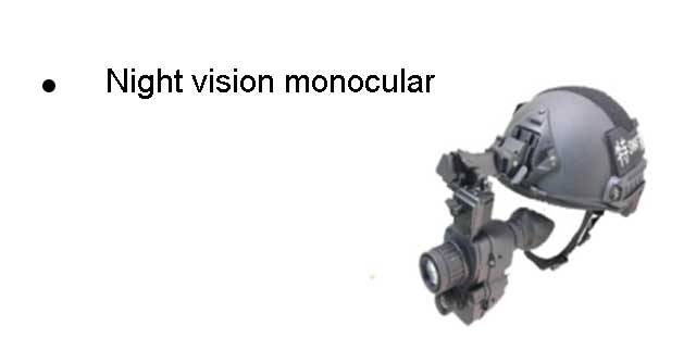 Night vision monoculars