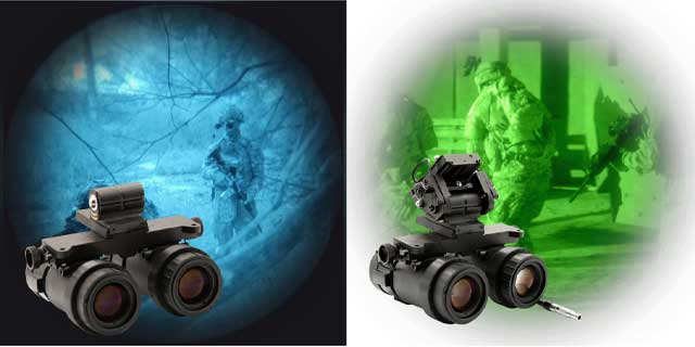 Pilot night vision goggles