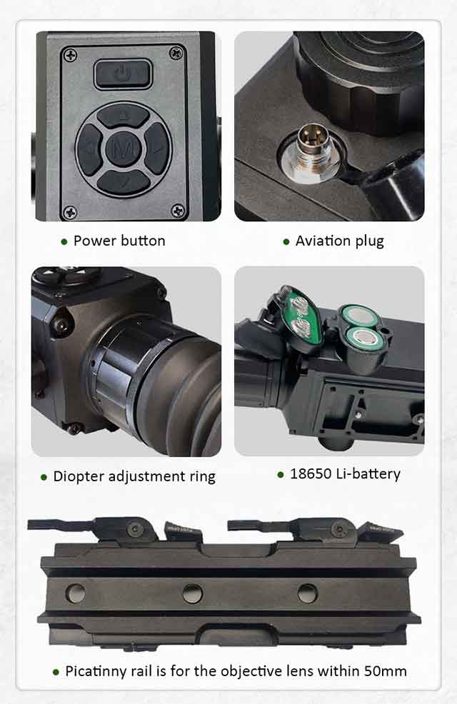 MH-RS675 Night vision thermal weapon sight