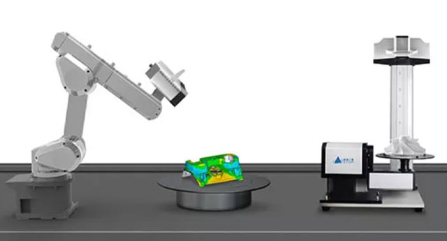 MH-M Blue Light 3D Scanning System