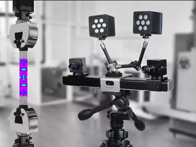 DIC 3D Full-Field Strain Measurement and Analysis System