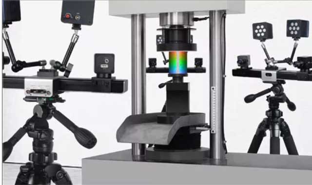 DIC 3D Full-Field Strain Measurement and Analysis System