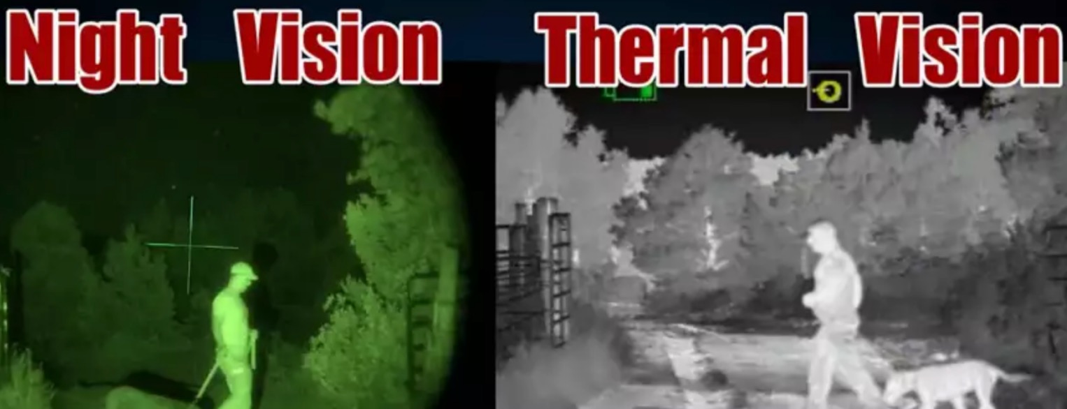 night vision and thermal vision