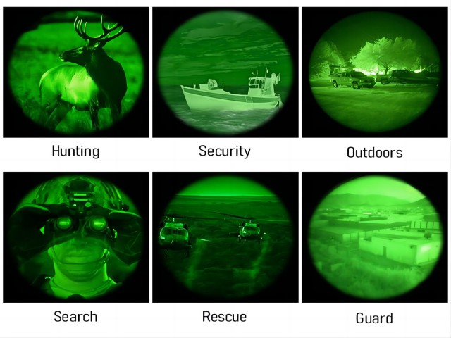 the application of night vision