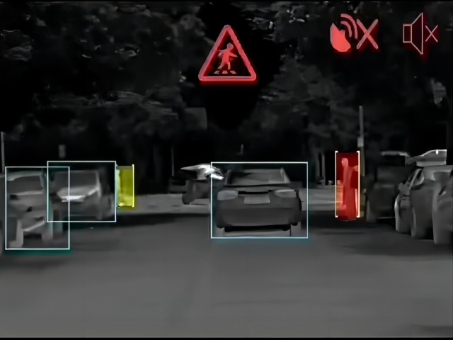 thermal car camera AI control box