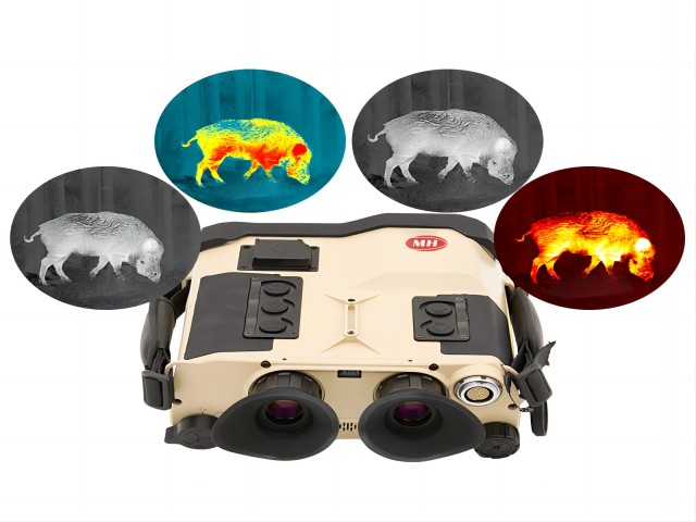multi-functional thermal binoculars 640*512px