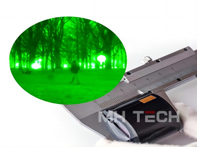 Green phosphorus FOM1600 night vision