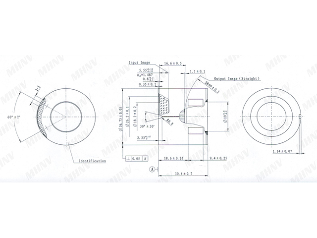Image Intensifier Tube ,PVS-14 MX10160 3-PIN Type Image Intensifier Tube 