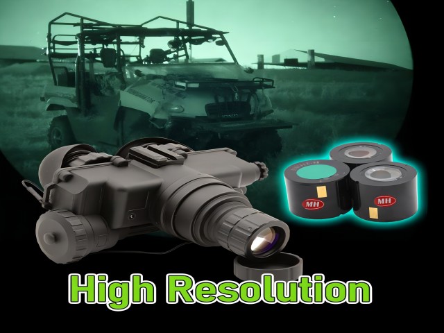 High Resolution image intensifier tubes