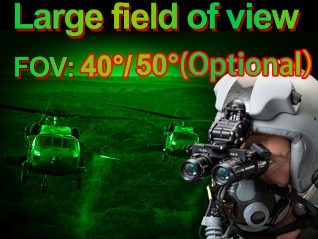 FOV 40 degree 50 degree