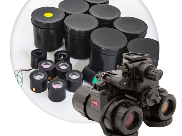 PVS31 night vision binoculars P43 P45 White Green AT