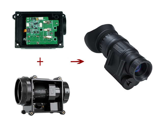 PVS-14 Universal Circuit Board PVS-14 Night Vision Circuit Board PVS-14 Multi-Tube Compatible Power Supply Circuit Board for MX11769/MX10160 PCB PCBA Night Vision Printed Circuit Board Assembly