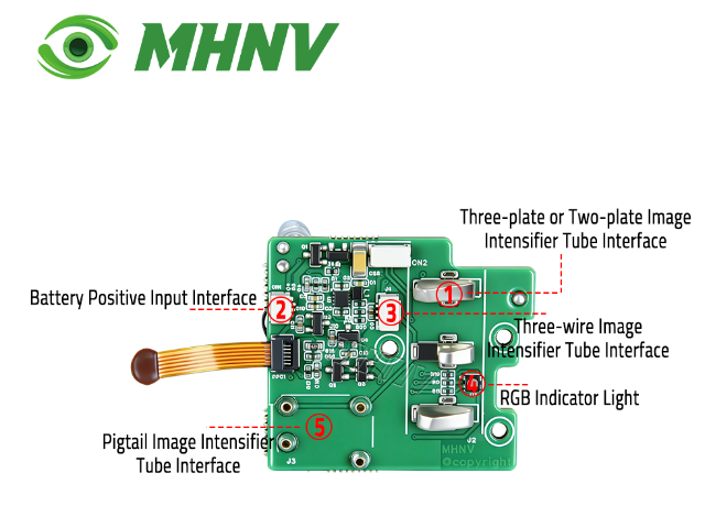 PCB for PVS14 night vision monocular