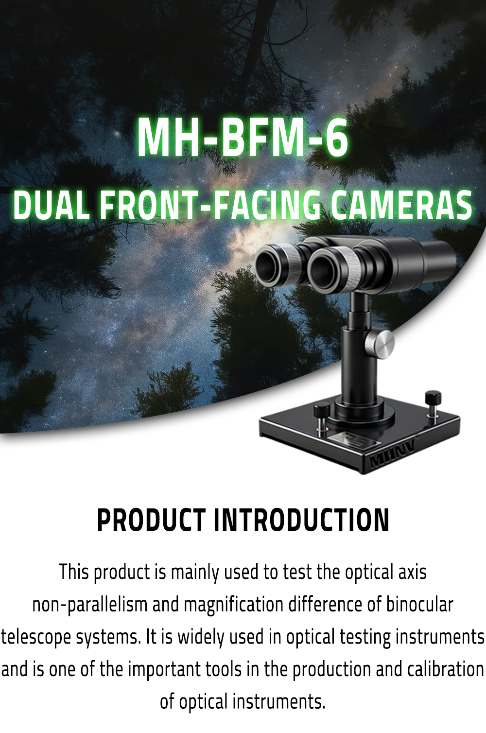 6x Binocular Front Collimator