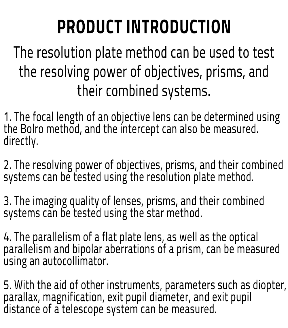 Precision Optical Bench Series 1000mm Focal Length