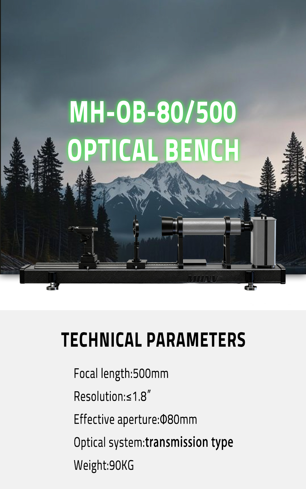 Optical Measurement Bench