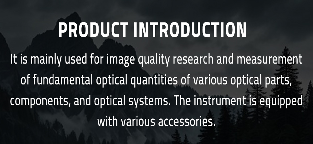 Optical Measurement Bench