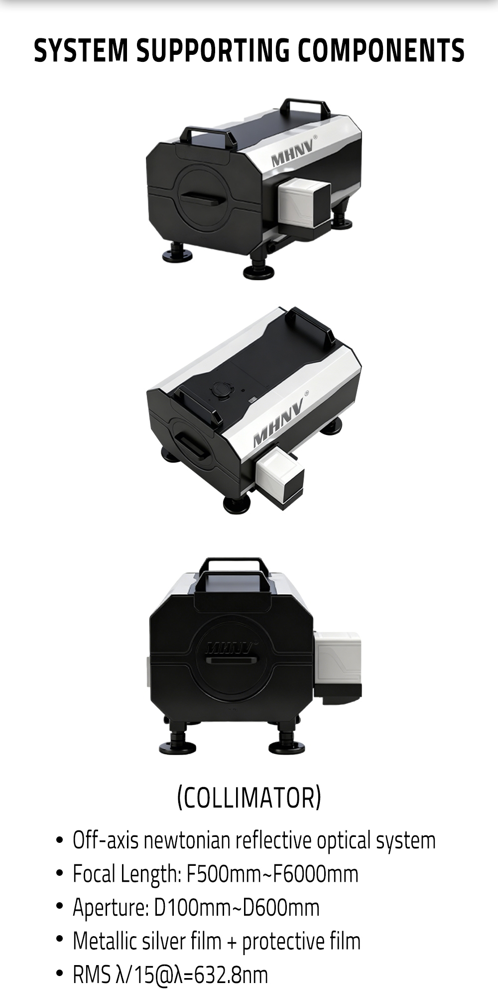 Comprehensive Imaging Quality Test System for Visible Light Imaging Devices delivers industrial-grade optical performance testing