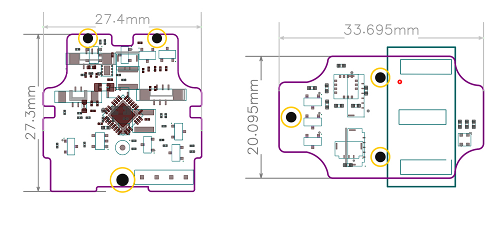 PCB Printed Circuit Board for PVS31 Night Vision Binocular,PVS31 PCB Printed Circuit Board For Night Vision Binocular