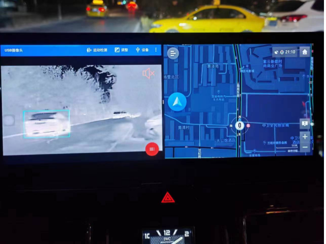 IP67 waterproof thermal car camera