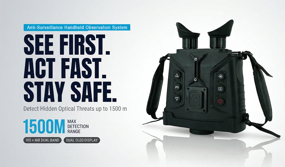 MHNV&reg; | MHNV Handheld Anti-Surveillance Optical Detector | Laser Range Finder