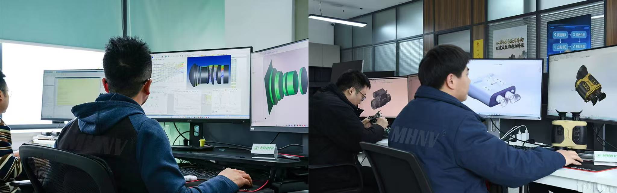 MHNV R&D Team provides customization for night vision and thermal imaging device